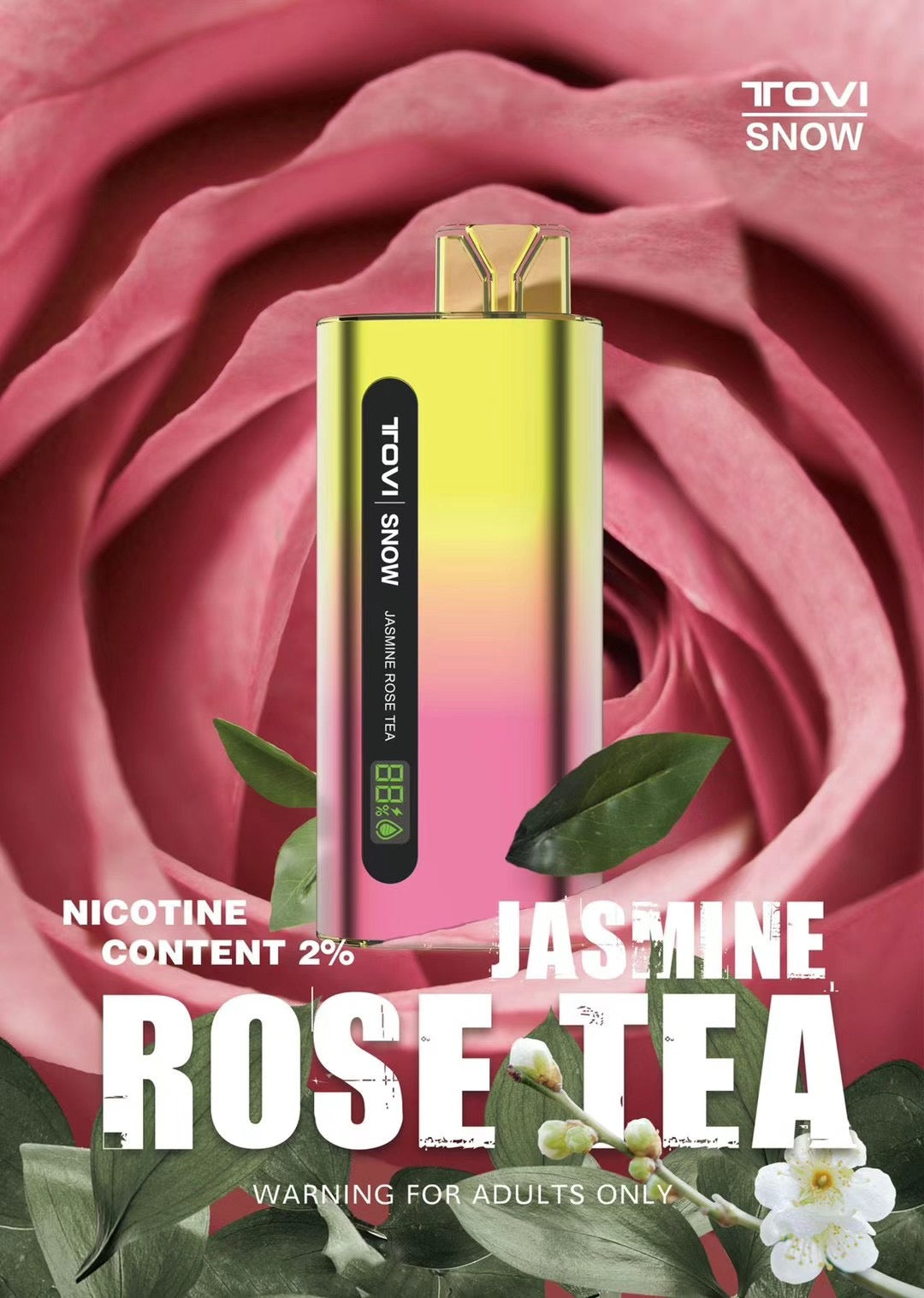 TOVISNOW- JASMINE ROSE TEA （玫瑰茉莉茶）